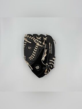 RETIRED Wilson A200 Baseball Glove 10 Inch T Ball RHT Gray Black  White T Ball